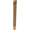 Ekena Millwork Traditional Arts & Crafts Smooth Bracket, Western Red Cedar, 3 1/2"W x 30"D x 38"H BKT04X30X38TRA03SWR - alternate 4